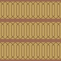 The Trellis pattern is characterized by the intricately assembled patterns of various lines.